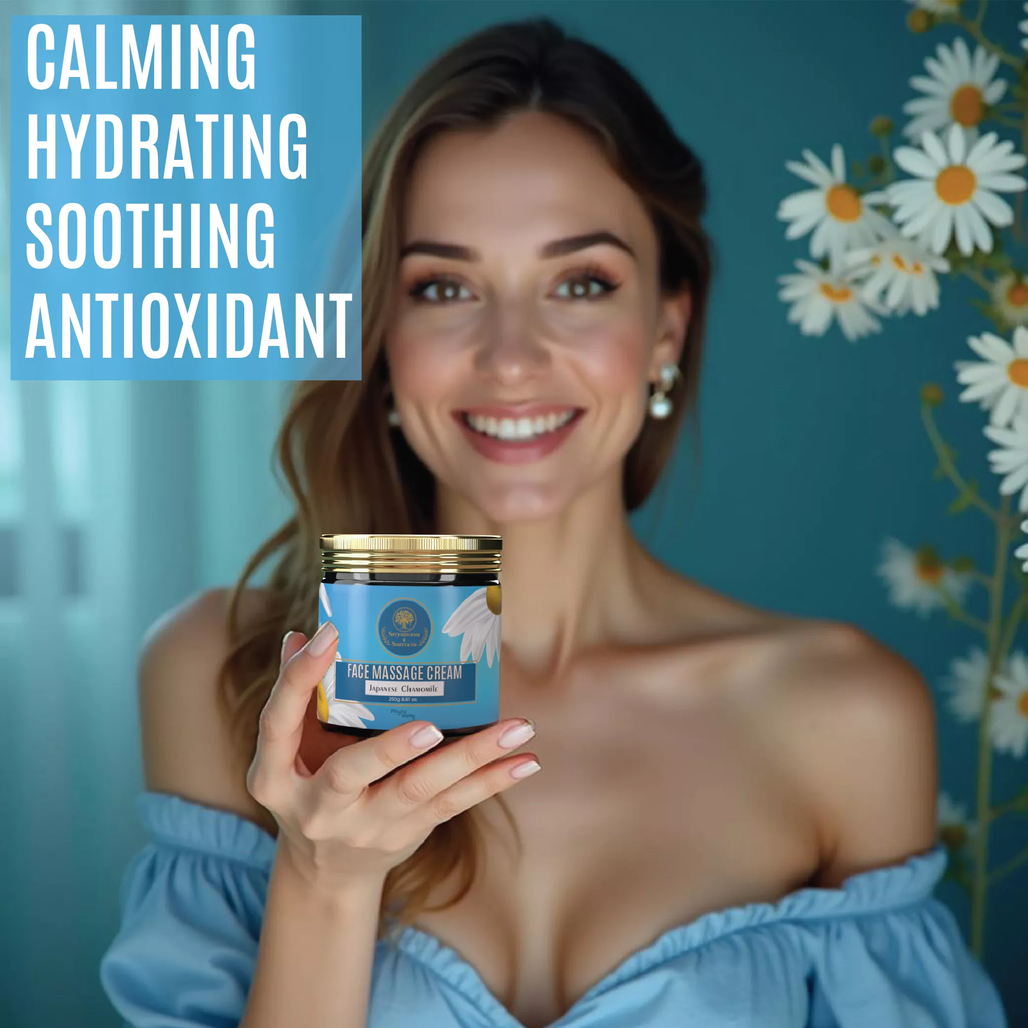 Japanese Camomile Face Massage Cream (250g)